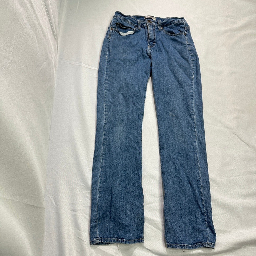 Lee Slender Secret Women's Jeans 8‎ Medium Wash Bootcut Low Rise Denim